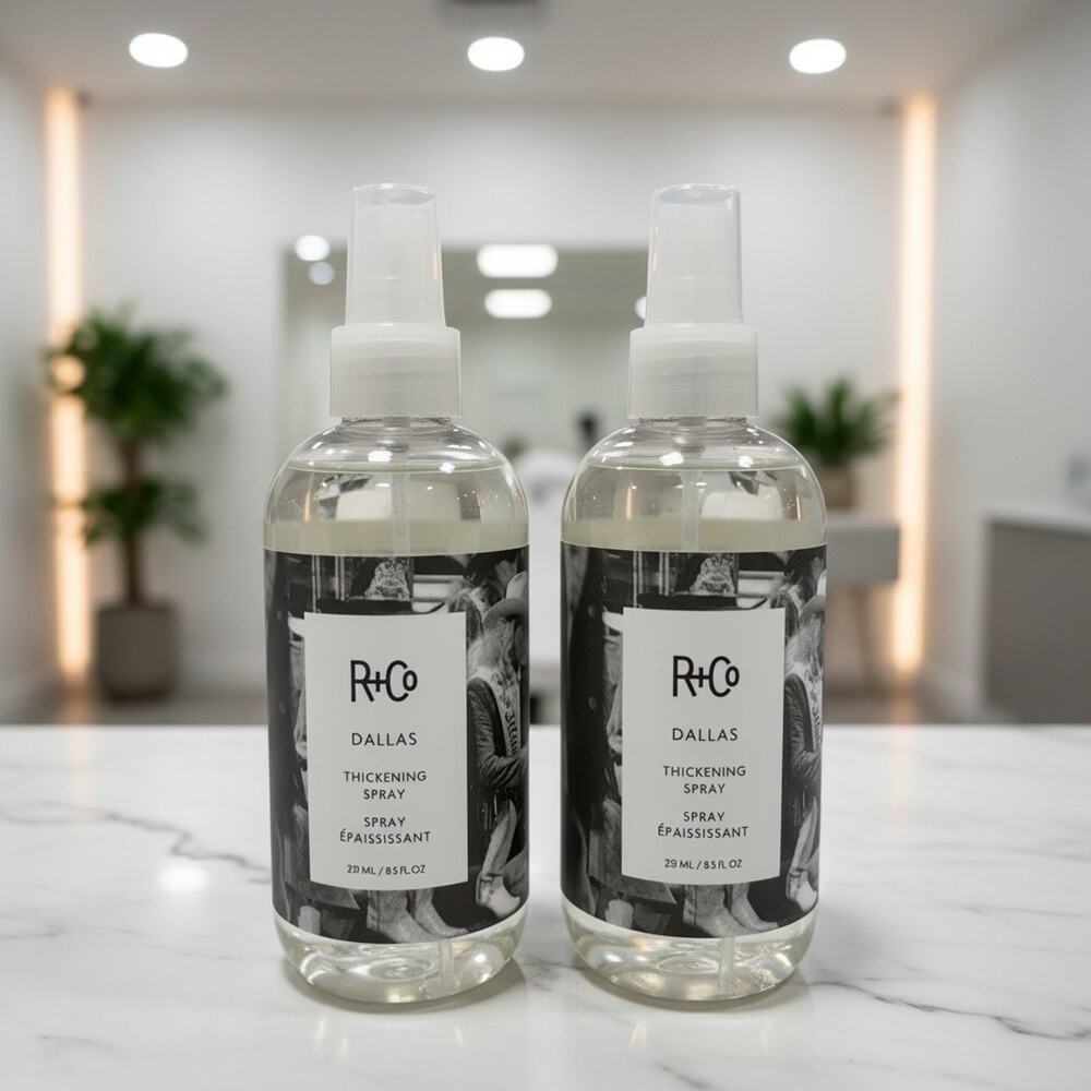 R+CO DALLAS Thickening Srpay 8.5 oz. Pack of 2.